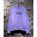 Purple Men Women Korea Hooded Loose Sweatshirts