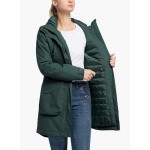 Dark Green Women's Long Winter Coat Thermal Thickened Windproof Warm Parka Puffer Jacket for Outdoor Dark Green Women's Long Winter Coat Thermal Thickened Windproof Warm Parka Puffer Jacket for Outdoor