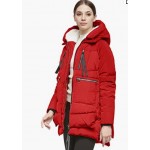  Red Women's Thickened Down Jacket