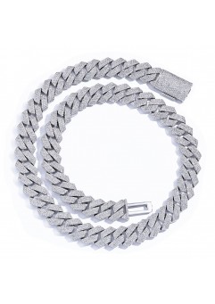 Moissanite Cuban Chain Necklace